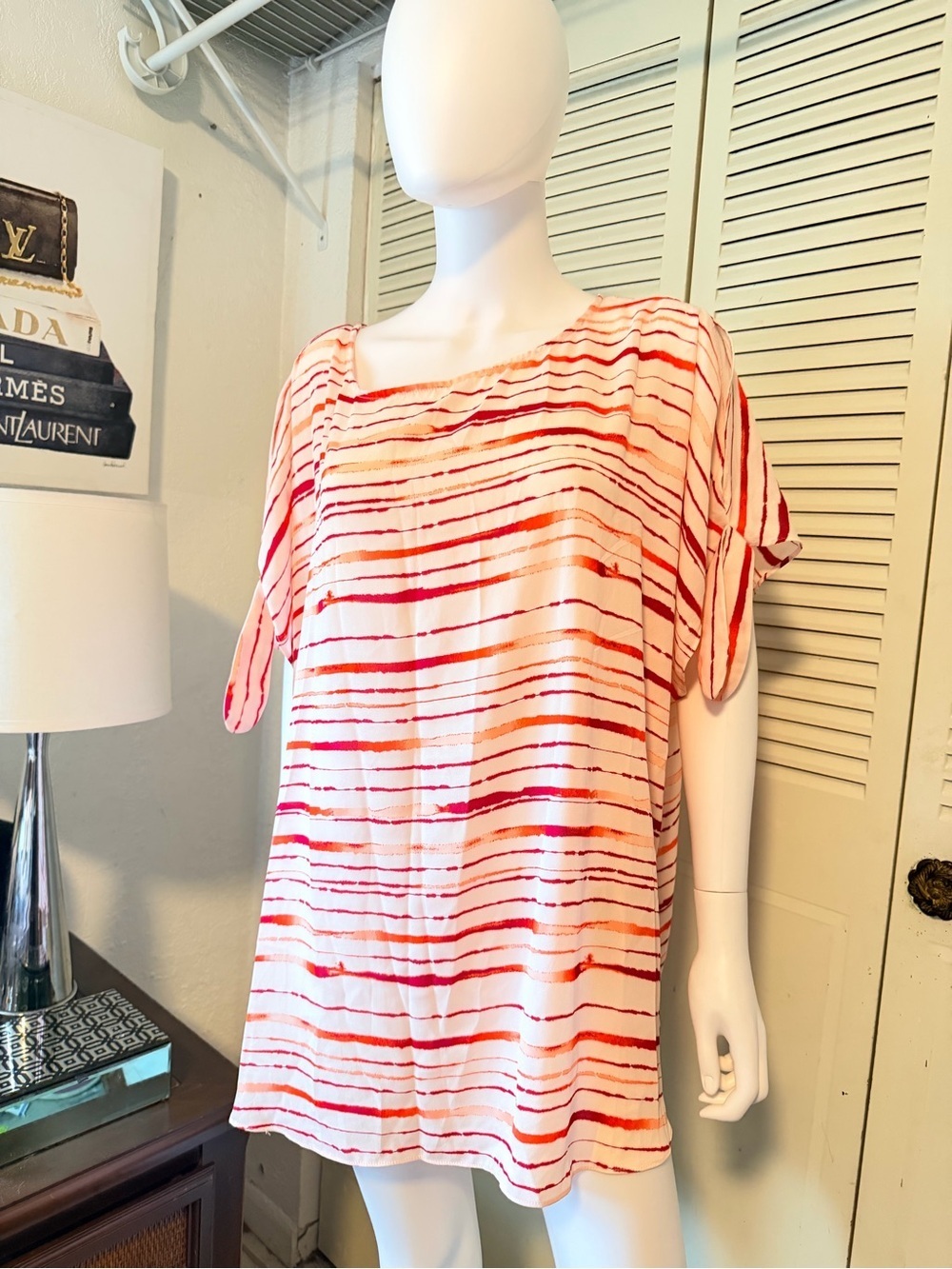 APT. 9 Cold-Shoulder High-Low Top PLUS SIZE 3x